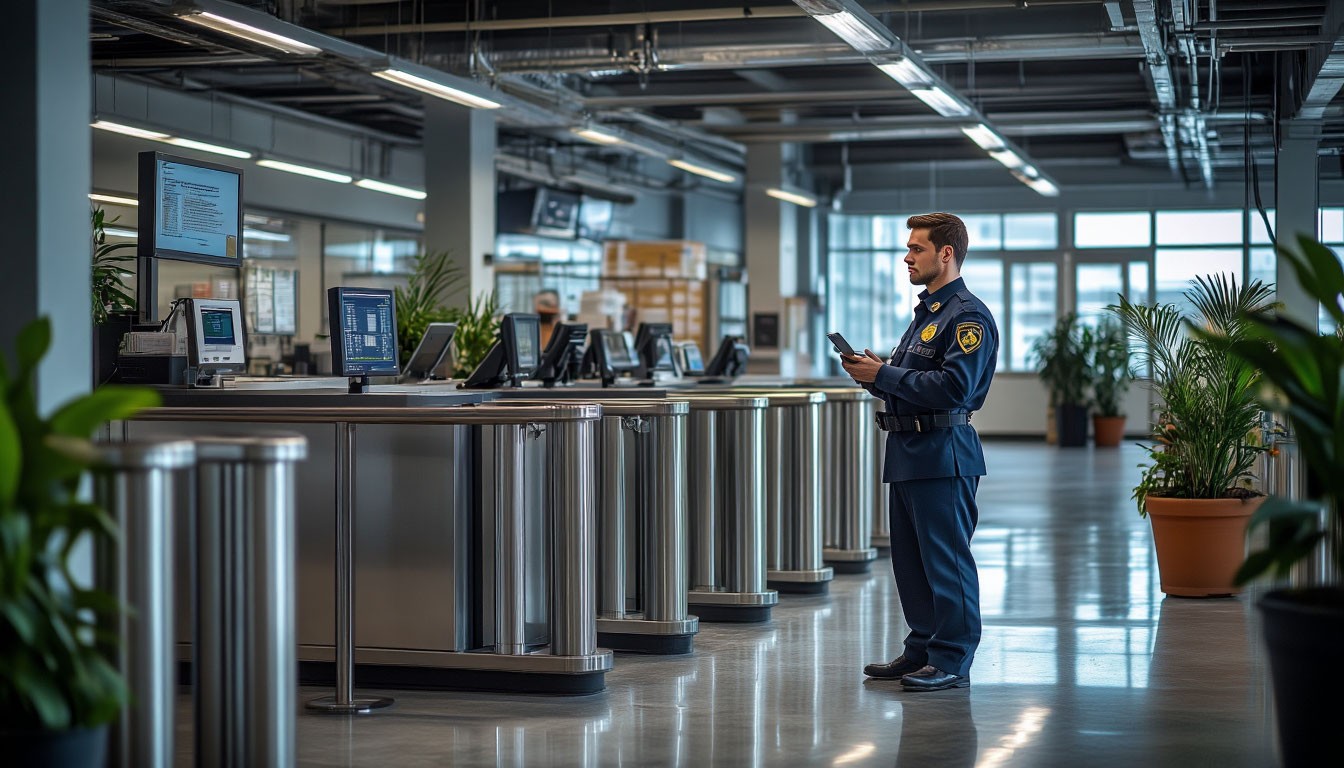 Организация пропускного и внутриобъектового режима на территории предприятия