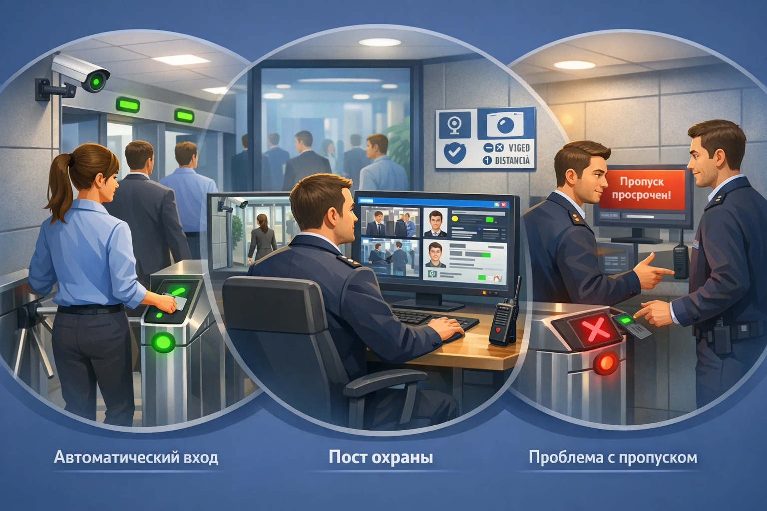 Обеспечение контроля доступа на территорию предприятия Обеспечение контроля доступа на территорию предприятия