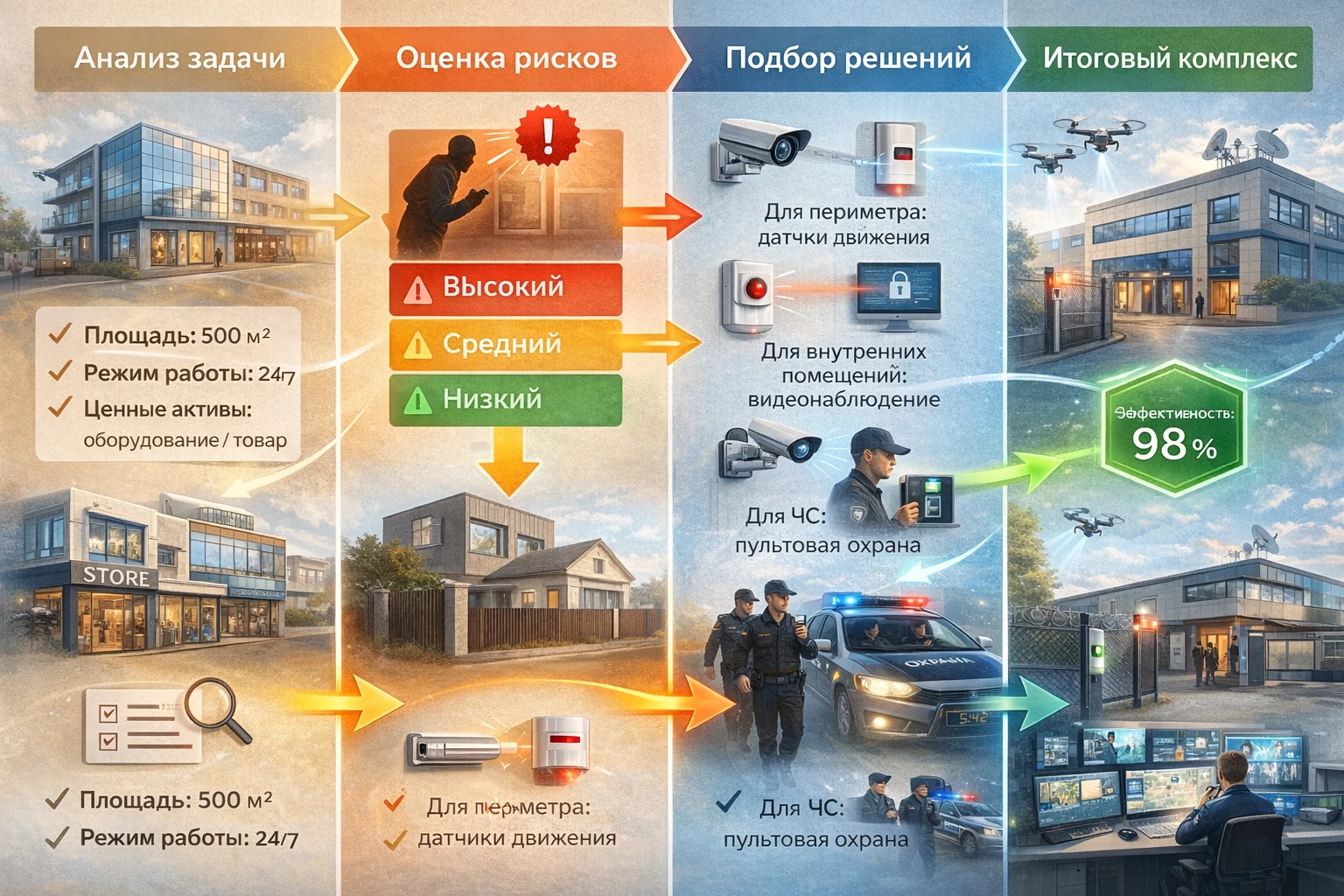 Вид охранных услуг