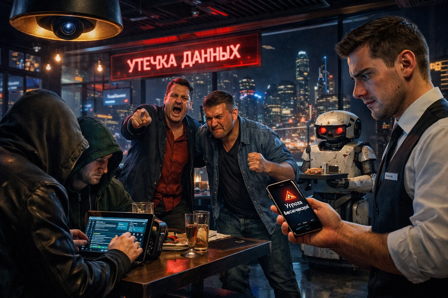 Угрозы безопасности для ресторанов в 2026 году Угрозы безопасности для ресторанов