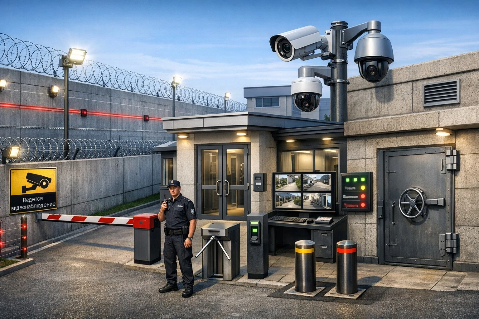 Основные средства обеспечения безопасности при охране объекта