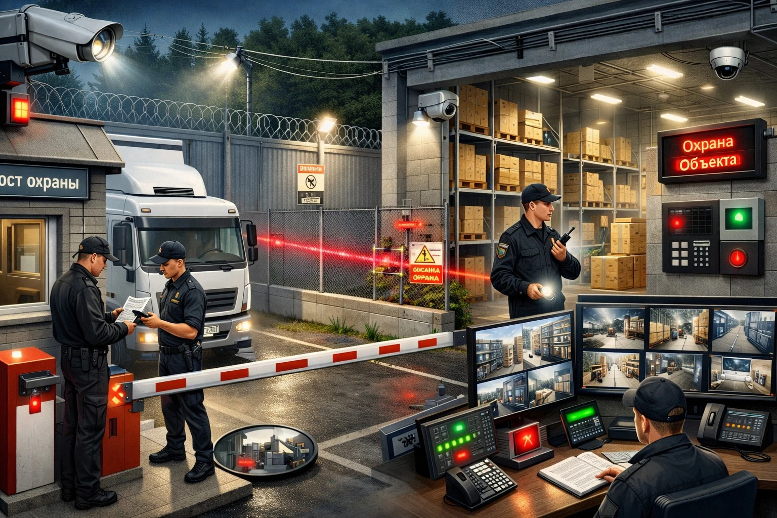 Охрана коммерческих объектов Физическая охрана коммерческих объектов