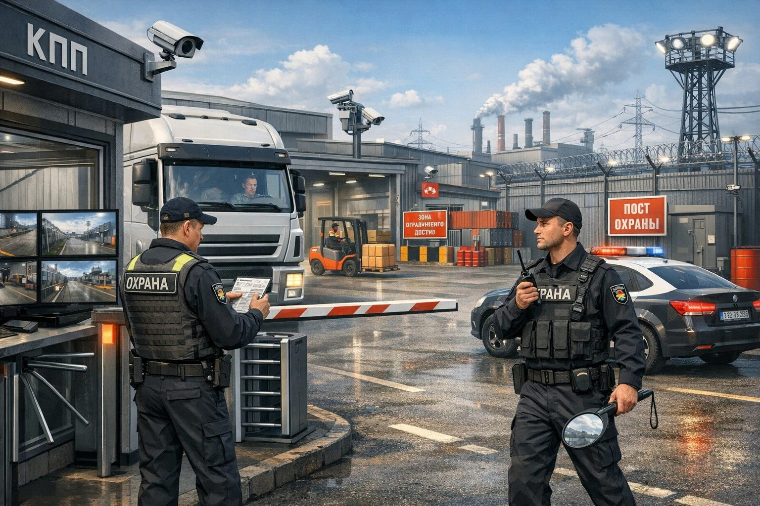 Охрана промышленных предприятий Физическая охрана промышленных предприятий