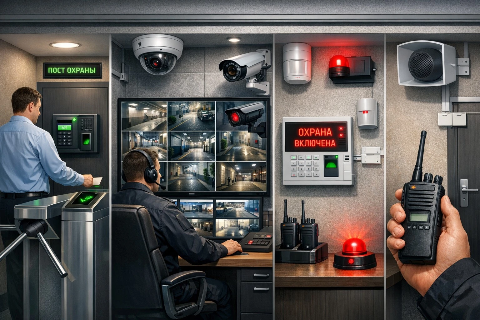 Основные технические средства охраны для обеспечения безопасности Основные технические средства охраны